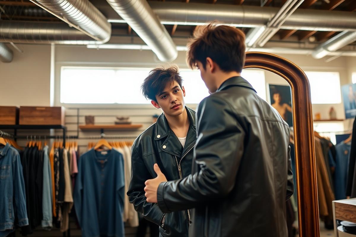 Thrift store scene in Los Angeles