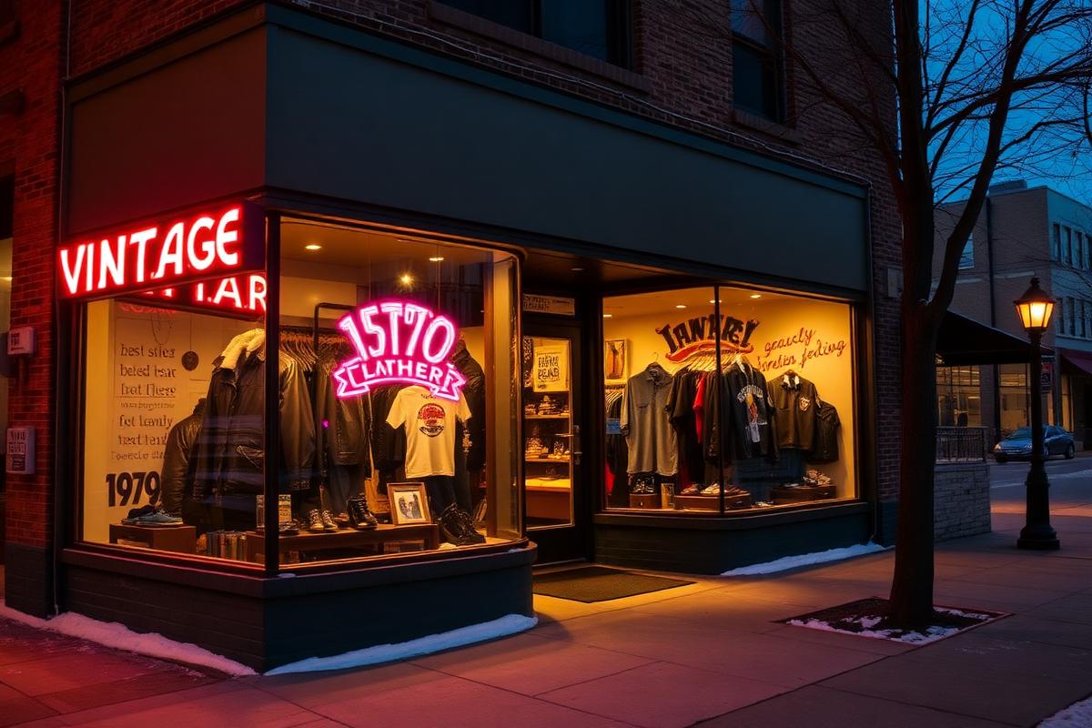 Thrift store scene in Chicago